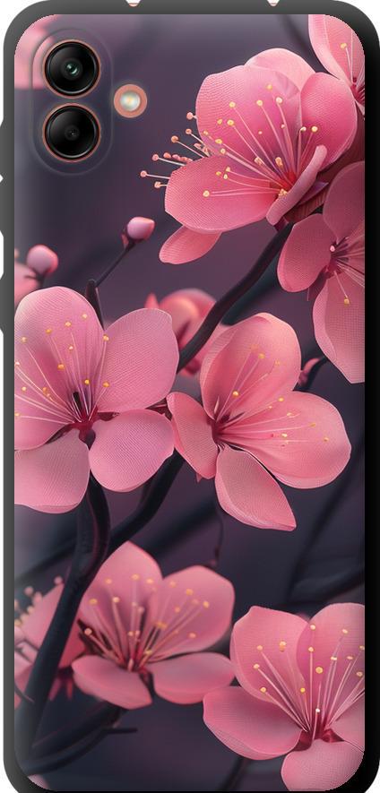 Чехол на Samsung Galaxy A04 A045F Пурпурная сакура (6075b-2831-42517) Чехол на Samsung Galaxy A04 A045F Пурпурная сакура (6075b-2831-42517)
