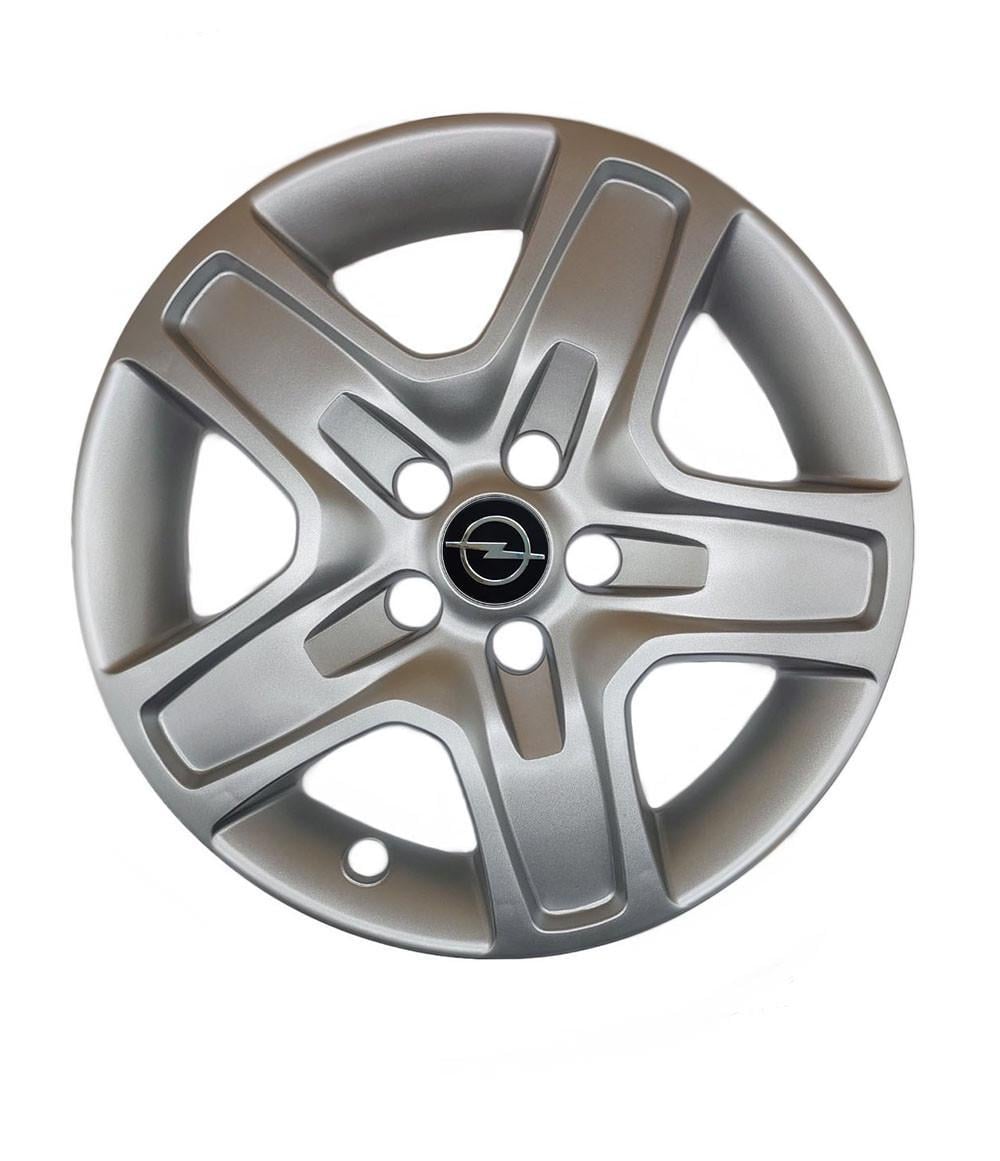 Ковпаки автомобільні модельні Opel R16 A143 AK 4 шт. Сріблястий (105949)