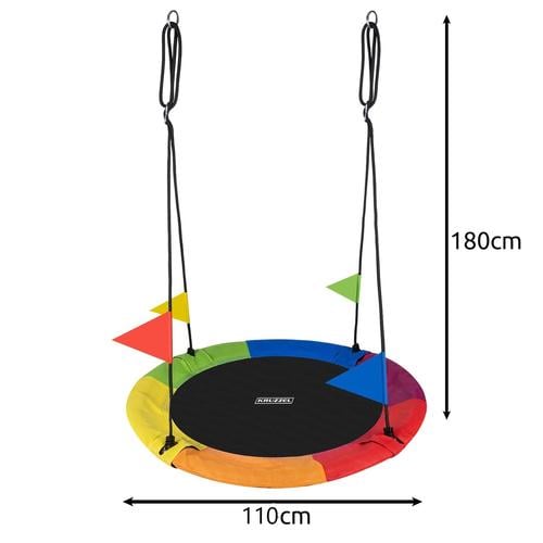 Качели детские Kruzzel 25284 воронье гнездо 110 см (25284) - фото 2