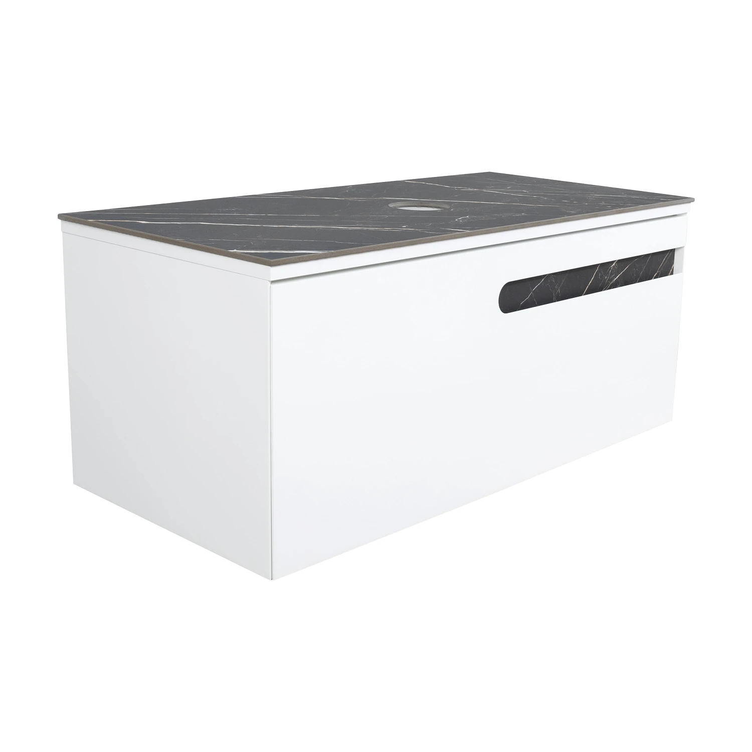 Тумба для ванной Aqua Rodos Ostin 100x49 подвесная без умывальника Белый (АР000089747)