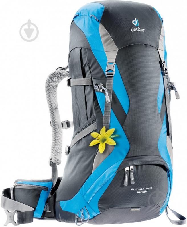 Рюкзак Deuter Futura Pro 44 EL Granite-Black (1052-3401918 4701)