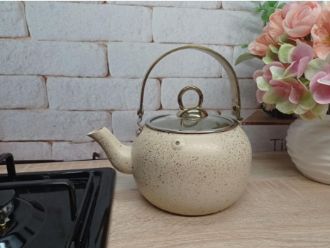 Чайник OMS 8212-S с гранитным антипригарным покрытием без индукции 1 л Ivory - фото 4 Чайник OMS 8212-S с гранитным антипригарным покрытием без индукции 1 л Ivory - фото 4