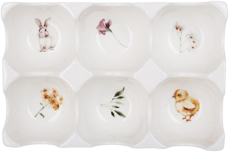 Блюдо фарфоровое Spring Story 2 шт. 15х10 см Блюдо фарфоровое Spring Story 2 шт. 15х10 см