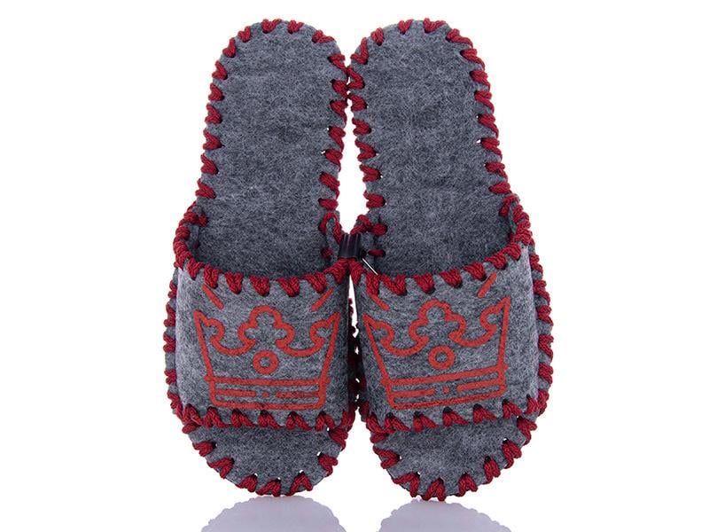 Тапочки фетровые женские VENDS 292 р. 38-39 Серый