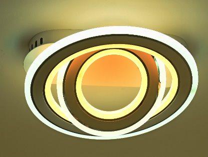 Люстра светодиодная акриловая Sirius Ш 55568/400 124W (000032502)