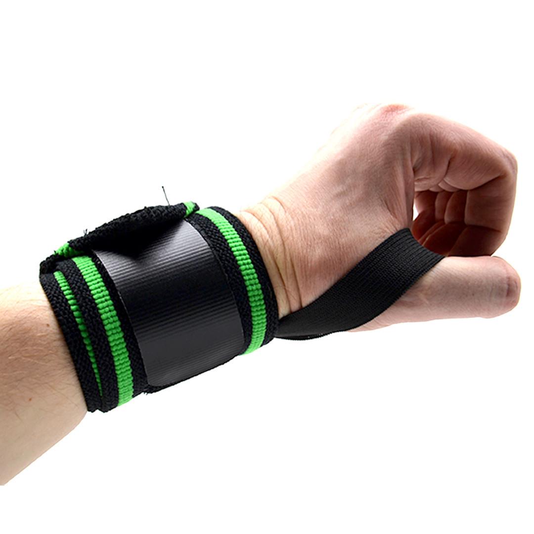 Бинты кистевые MadMax MFA-298 Wrist Wraps 2 шт. 18" Black/Green (A-012673) - фото 10