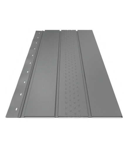 Софіт для даху перфорований металевий RAL7016  (30698778)