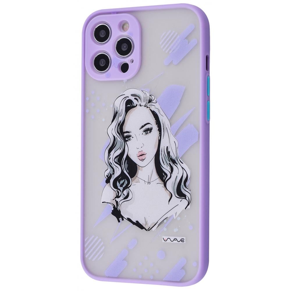 Чехол для Apple Iphone 12 Pro Max фиолетовый (27277-6f0d7)