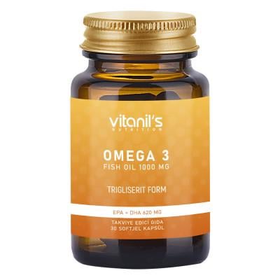 Добавка диетическая Vitanil's Омега-3 30 капс. (294733)