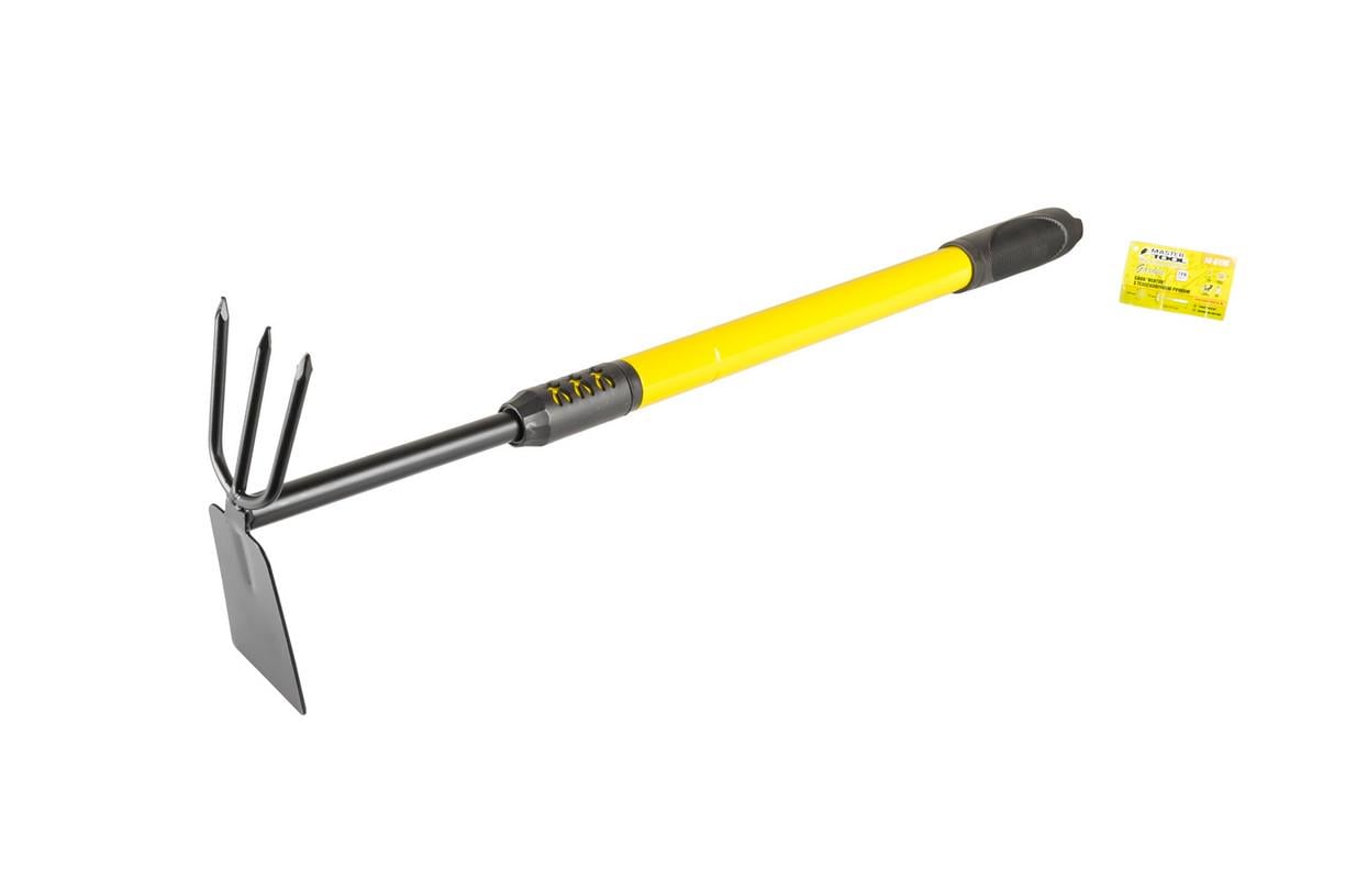 Сапка садовая MasterTool Нептун с телескопической металлической ручкой 630–910 мм (14-6176)
