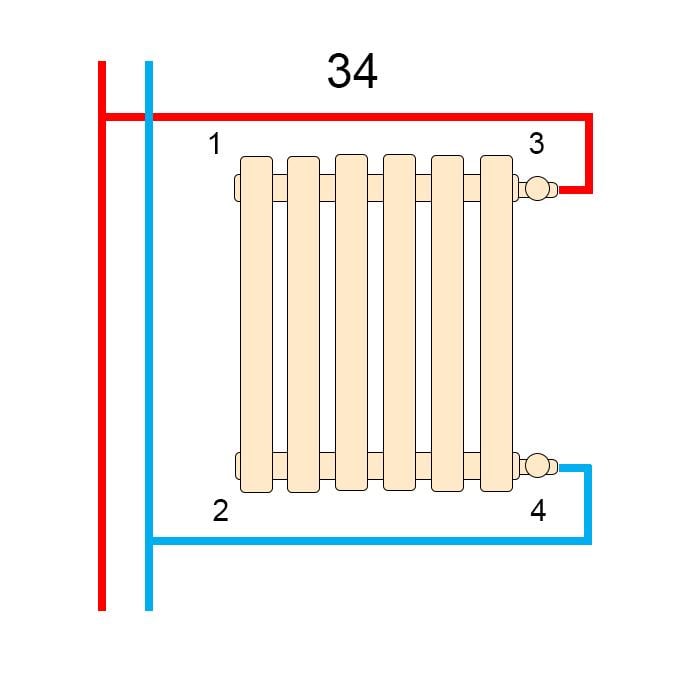 Радіатор трубчастий Betatherm Quantum BQH2 405х1000 мм Чорний (quantumph24051000b) - фото 4