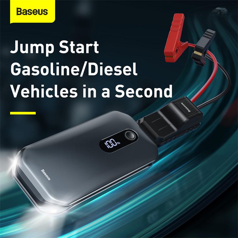 Пристрій пусковий Baseus Super Energy Pro Car Jump Starter 12000 mAh - фото 8