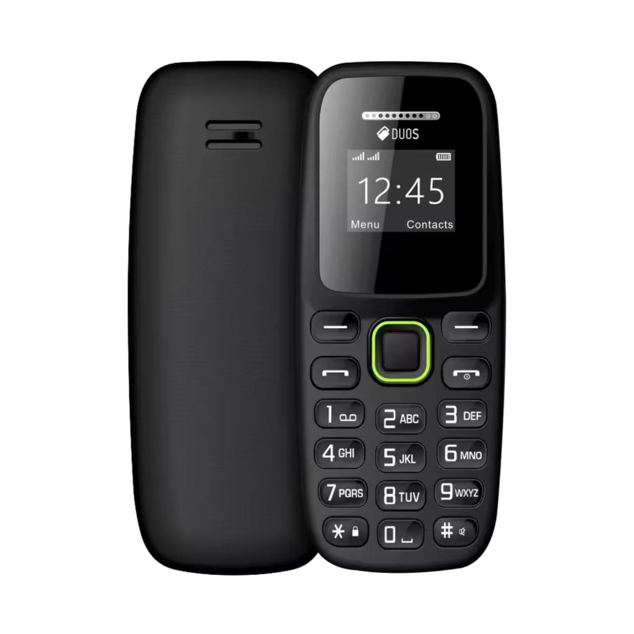 Телефон-брелок Servo BM310 Dual SIM 0.66" Bluetooth 350 мА/ч с поддержкой MicroSD до 16 ГБ русский язык интерфейса
