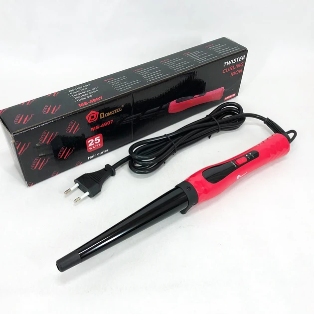 Плойка Domotec MS-4907 Черный/Красный (6780) Плойка Domotec MS-4907 Черный/Красный (6780)