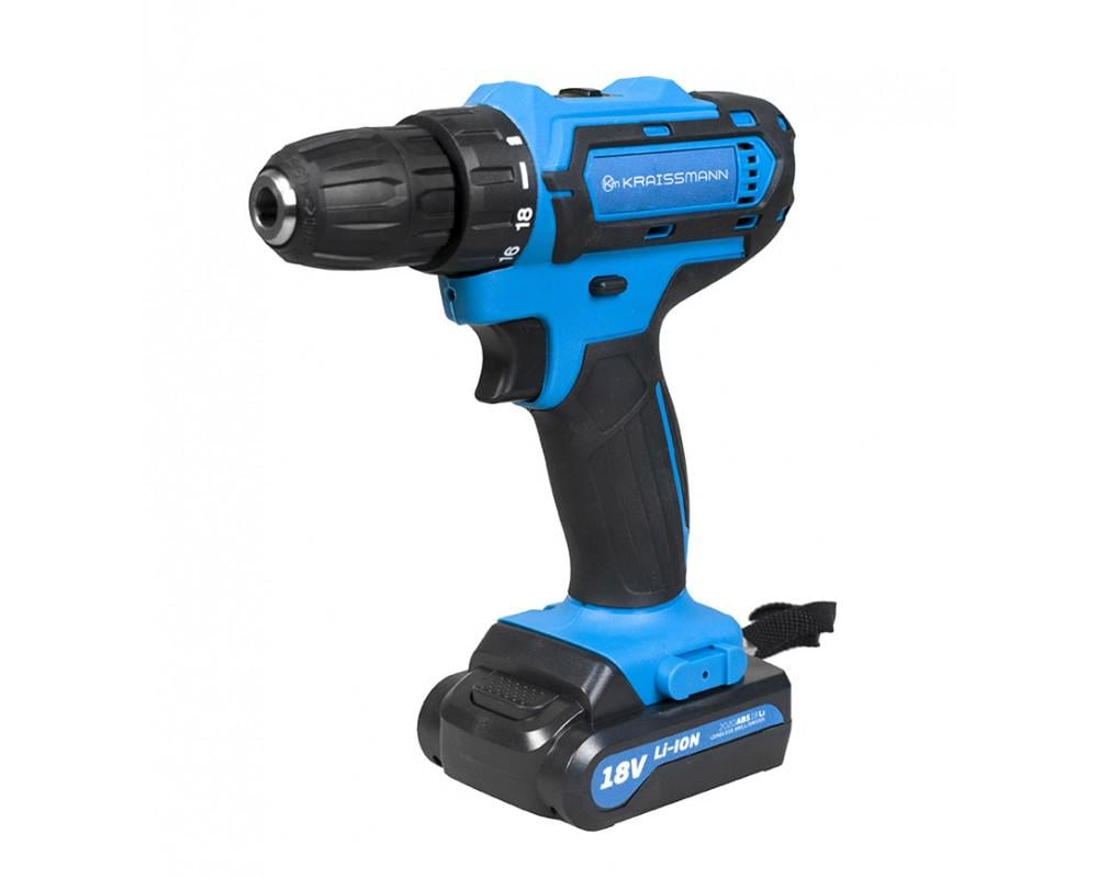 Аккумуляторный шуруповерт KRAISSMANN 2020 ABS 18/2 Li