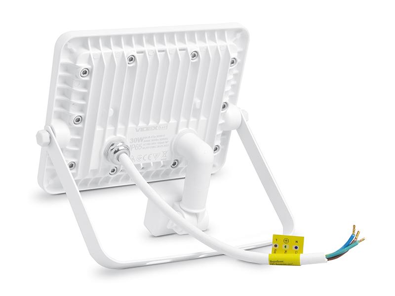 Прожектор світлодіодний Videx F2e VL-F2e305W-S з датчиком руху та освітленості 30W 5000K 220 V IP65 (7347) - фото 3