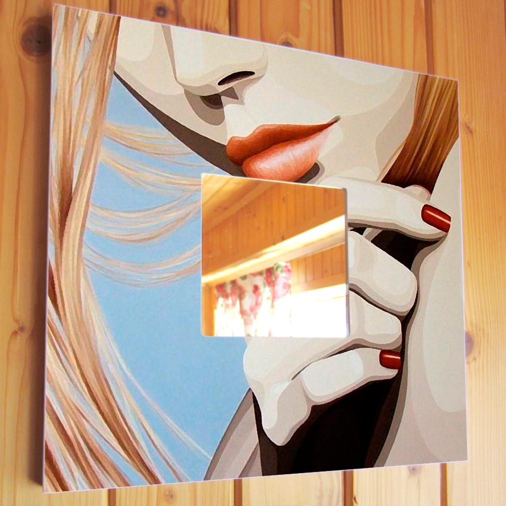 Зеркало декоративное Модная 260х260 мм (M00179)