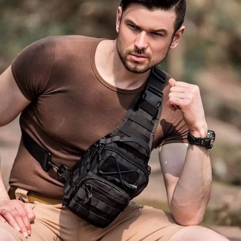 Сумка через плечо M-TAC Urban Line City Patrol Fastex Bag Черный (21901796) - фото 4 Сумка через плечо M-TAC Urban Line City Patrol Fastex Bag Черный (21901796) - фото 4