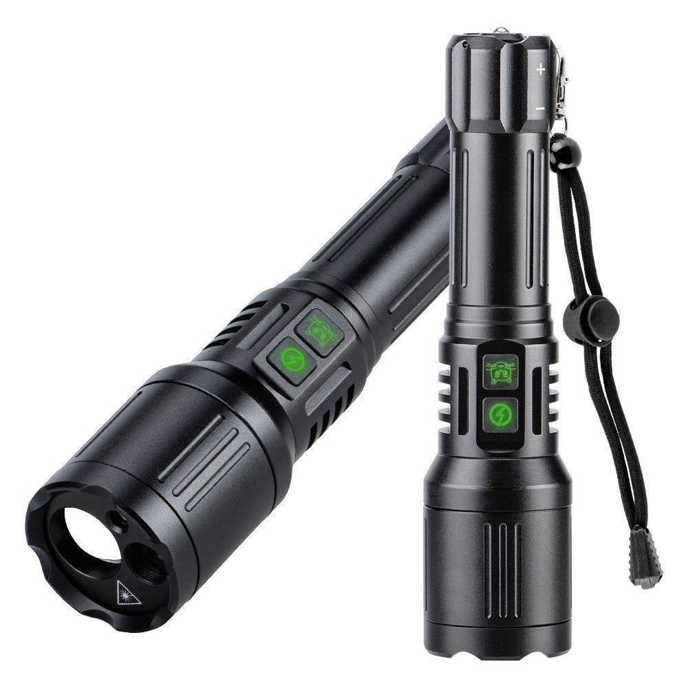 Фонарик светодиодный портативный и лазерный YEMAO YM-G263