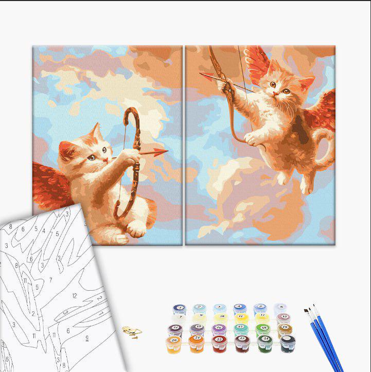 Картина по номерам Brushme Стрелы любви 30x40 см (RBS10345Q)