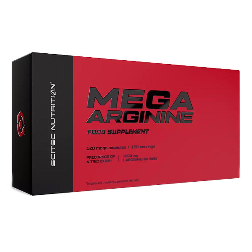 Аргинин Scitec Nutrition Mega Arginine 120 капс. (06626-01)