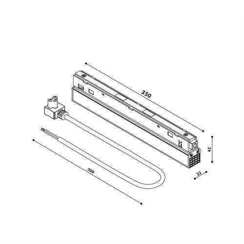 Блок питания LIGHT SET D-LS25 200-48 Белый (82102) - фото 2