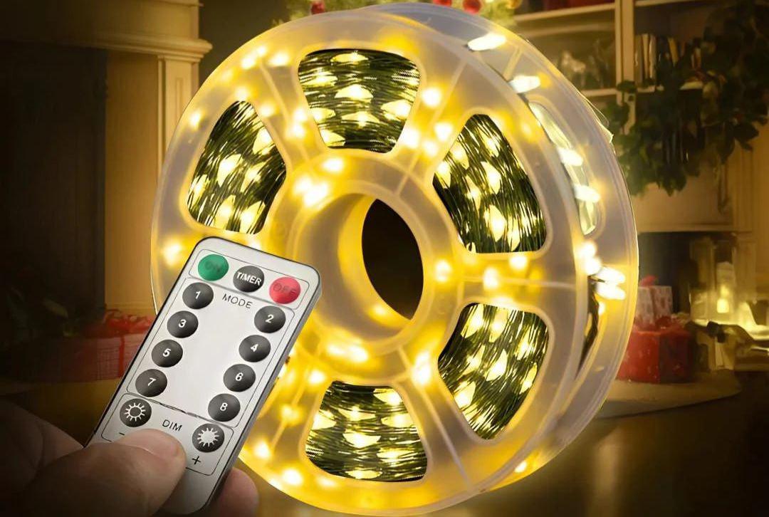 Гірлянда роса на пульті 200 м на 2000 світлодіодів крапля зелений провід жовтий - фото 9 Гірлянда роса на пульті 200 м на 2000 світлодіодів крапля зелений провід жовтий - фото 9