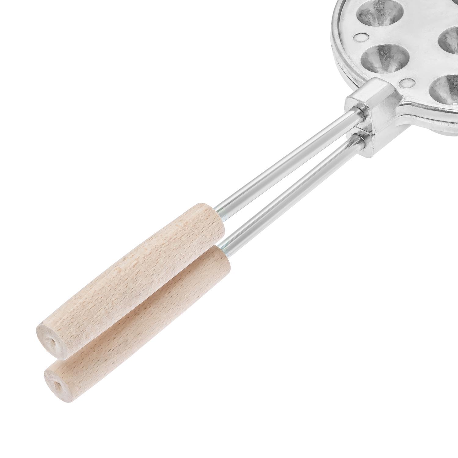 Форма для выпекания орешков ХЕАЗ на 12 половинок орехов со съемными ручками (87441) - фото 3 Форма для выпекания орешков ХЕАЗ на 12 половинок орехов со съемными ручками (87441) - фото 3