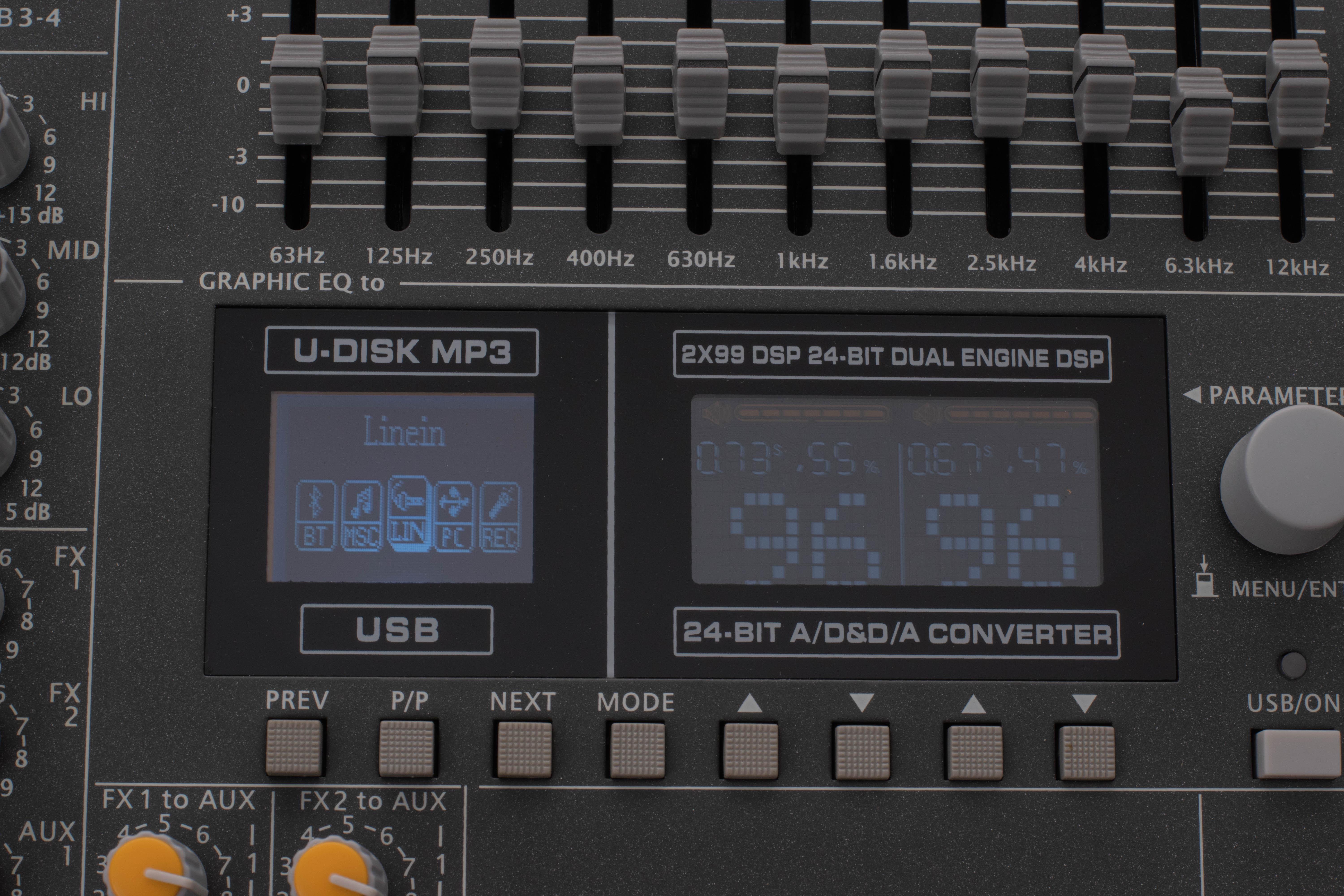 Мікшерний пульт Dynacord PowerMate 1000-3 з підсилювачем 2X1000Вт 12 канальний (0020) - фото 3