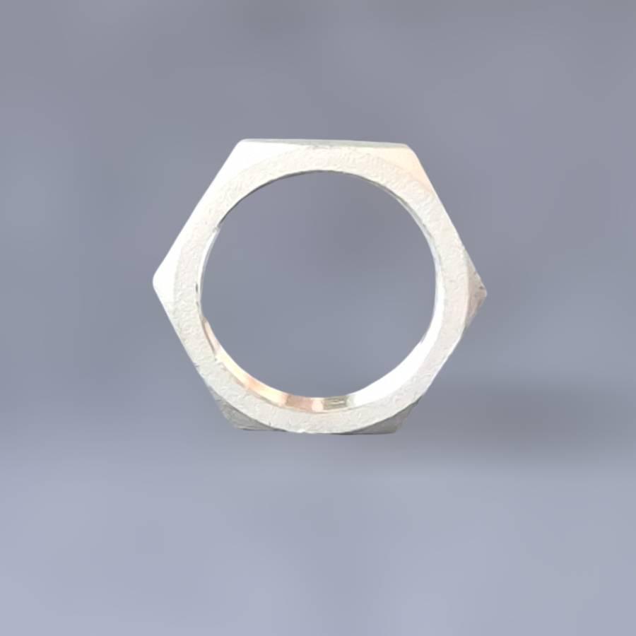 Контргайка муфтовая нержавеющая Ду40 1"1/2 н/ж сталь AISI304, резьба BSPP G1.5" Class 150 (PN20) - фото 8 Контргайка муфтовая нержавеющая Ду40 1"1/2 н/ж сталь AISI304, резьба BSPP G1.5" Class 150 (PN20) - фото 8