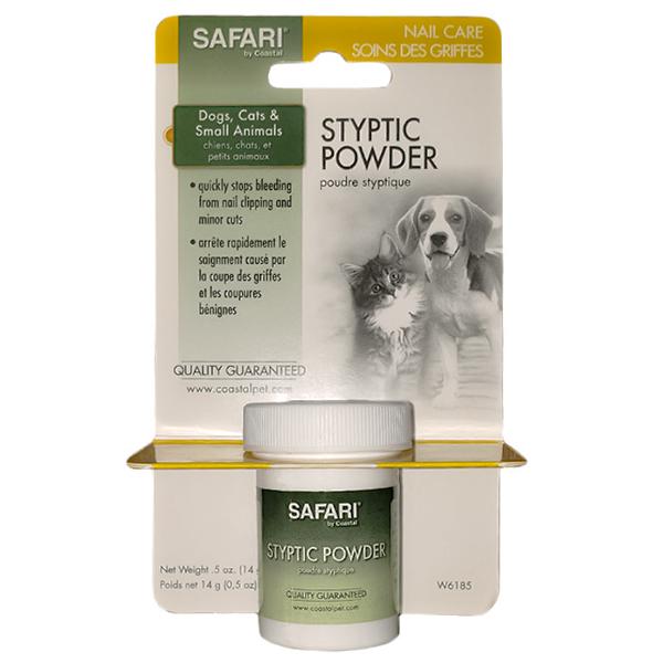 Порошок кровоостанавливающий Safari Styptic Powder для собак и котов 0,014 кг (76484513190)