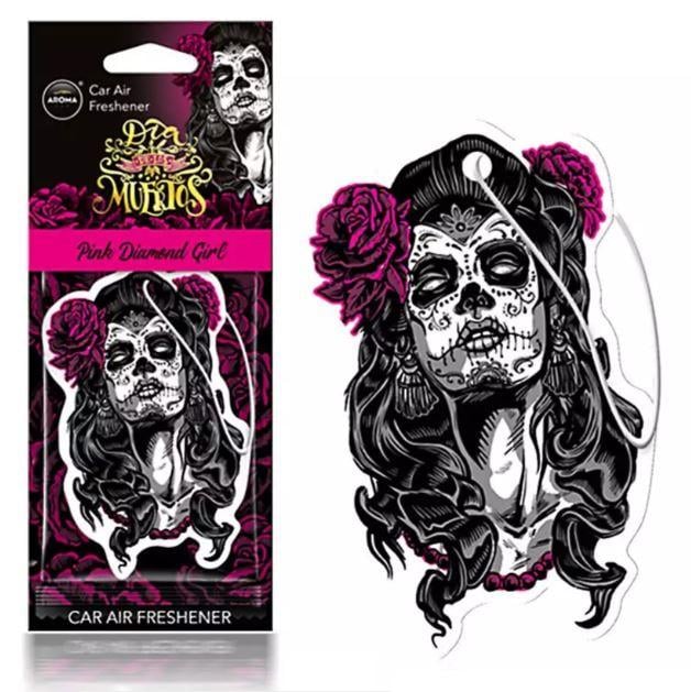 Освіжувач сухий Aroma Dia De Los Muertos Pink Diamond Girl 83116 (450359)