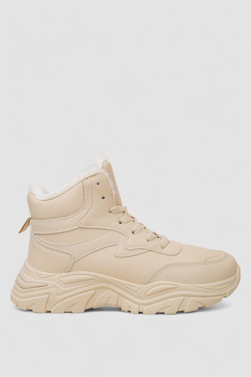 Кроссовки женские зимние Stilli 248RDM07 р. 36 Бежевый (114766_829270)