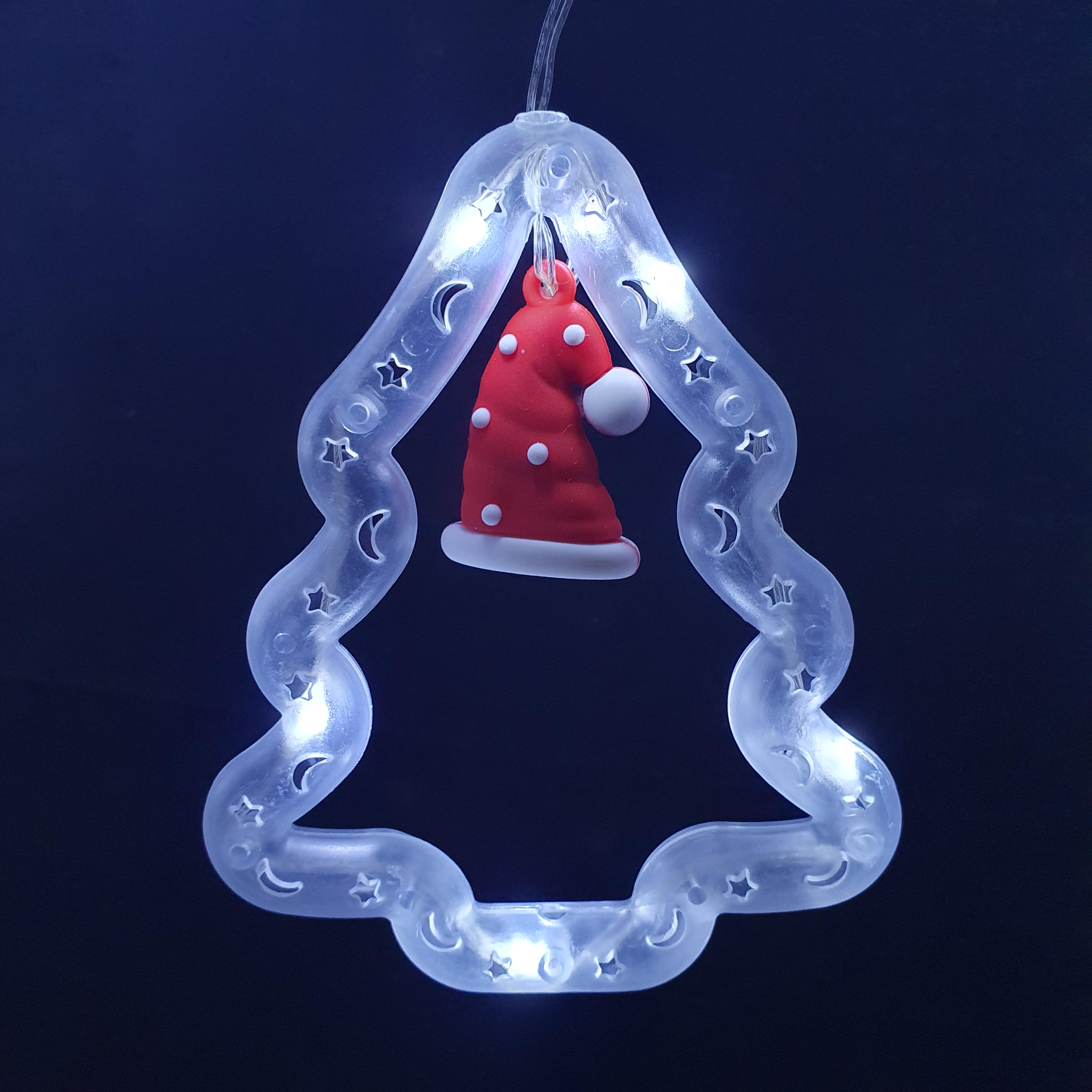 Гірлянда-штора новорічна Фігурки LED в ялинці 3 м (NM-0002) - фото 5