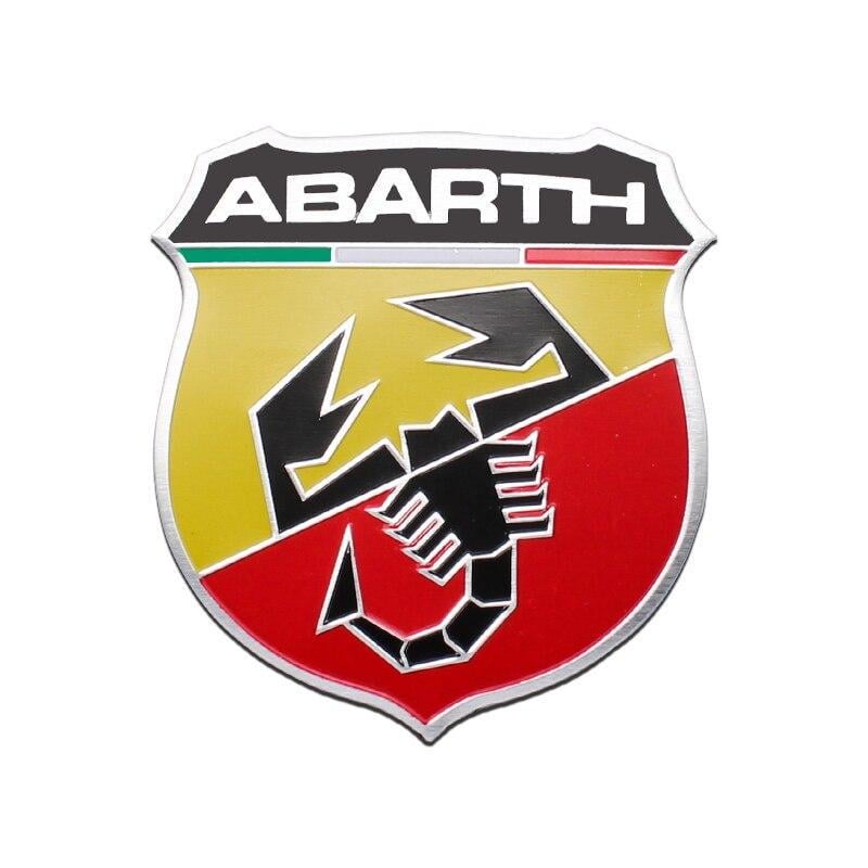 Емблема алюмінієва Abarth Fiat 6х5,3 см (1269715605)