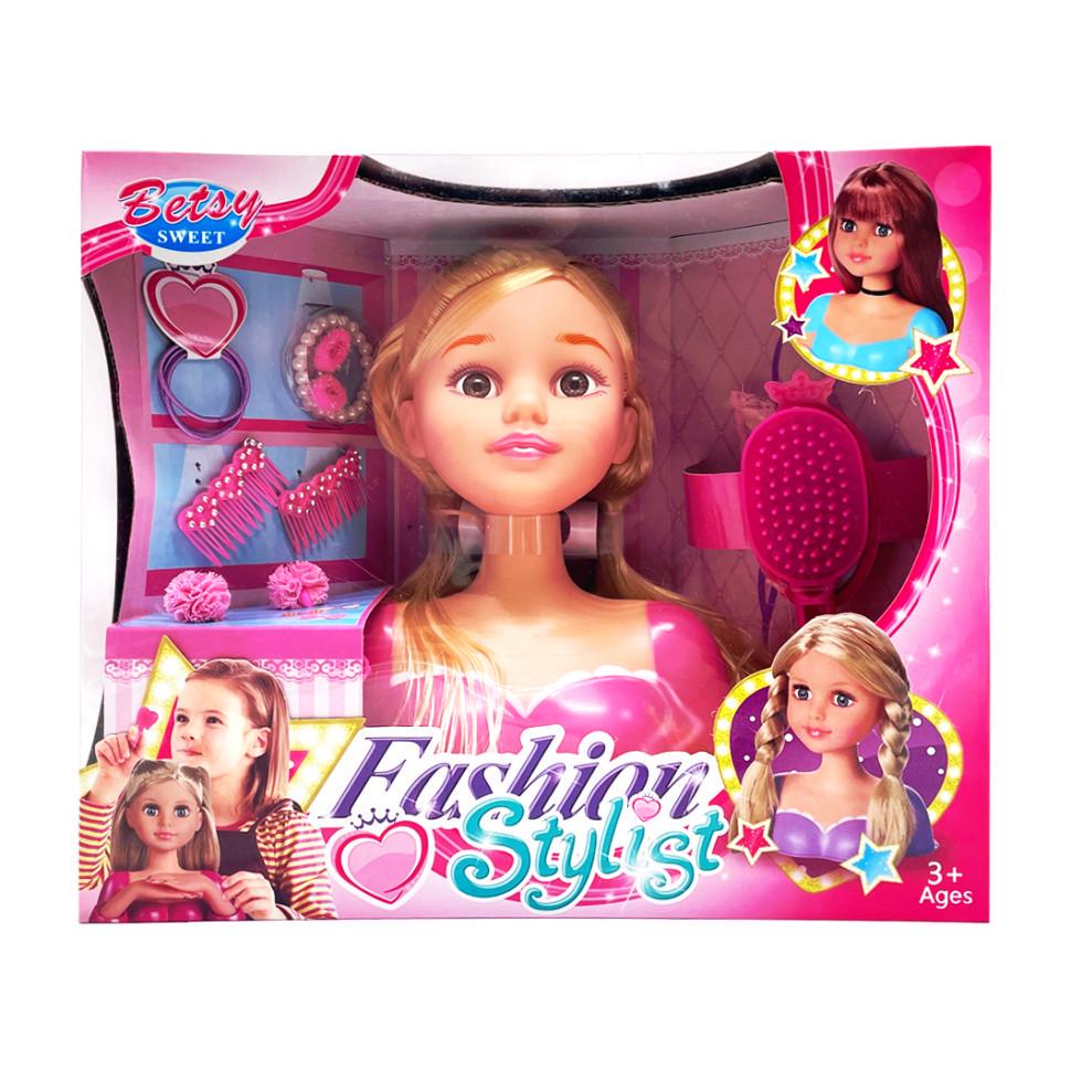 Лялька-манекен для зачісок 2813D Блондинка та аксесуари (26123086)