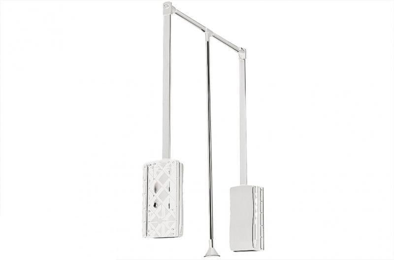 Пантограф GTV 645 с газовым амортизатором 910 мм Белый (PG-GA6083-10)