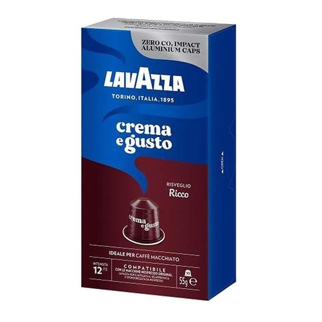 Кофе в капсулах Nespresso Lavazza Ricco 10 шт. (Lav449001) Кофе в капсулах Nespresso Lavazza Ricco 10 шт. (Lav449001)