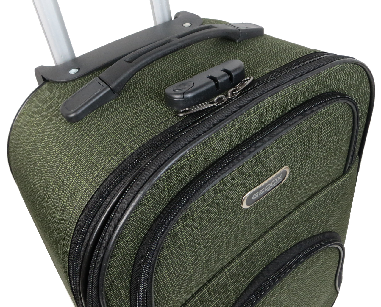 Чемодан маленький Gedox GD Polo тканевый на колесах 42 л Хаки - фото 7 Чемодан маленький Gedox GD Polo тканевый на колесах 42 л Хаки - фото 7