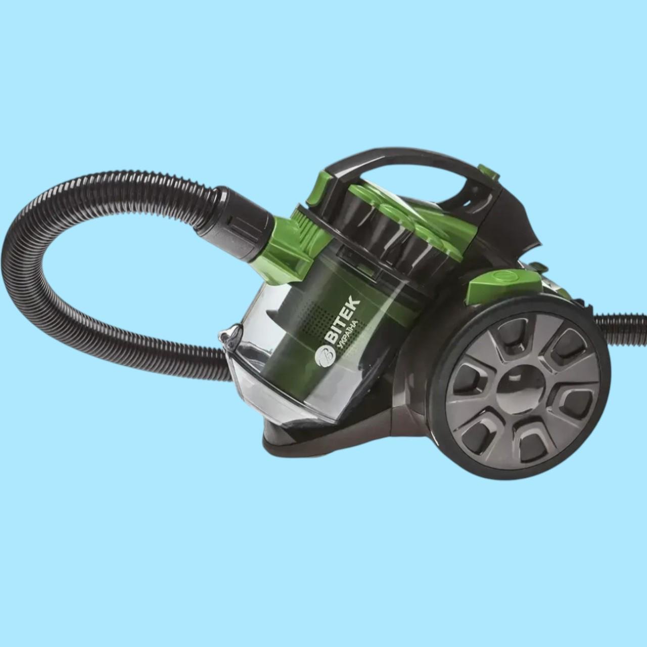 Пилосос контейнерний BITEK BT-8663G з турбощіткою і телескопічною трубою 4200 Вт 3 л (є162) Пилосос контейнерний BITEK BT-8663G з турбощіткою і телескопічною трубою 4200 Вт 3 л (є162)