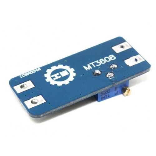 Модуль підвищуючий MT3608 DC-DC 2 А для підключення роутерів та перетворювачів - фото 2