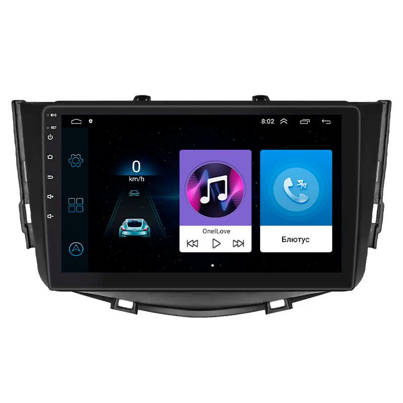 Магнітола штатна Lesko для Lifan X60 I Restyling 2015-2016 9" 1/16Gb Wi-Fi GPS Base