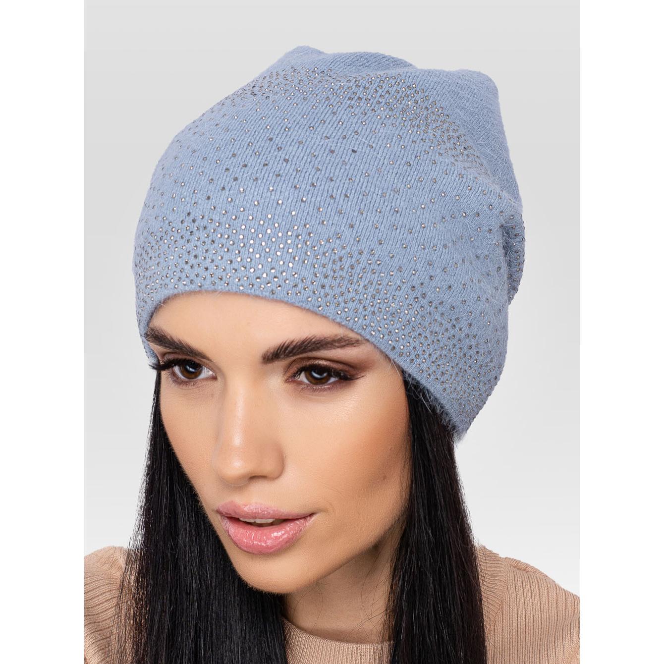 Шапка женская ангоровая Leks Сузирья one size Металл - фото 1 Шапка женская ангоровая Leks Сузирья one size Металл - фото 1