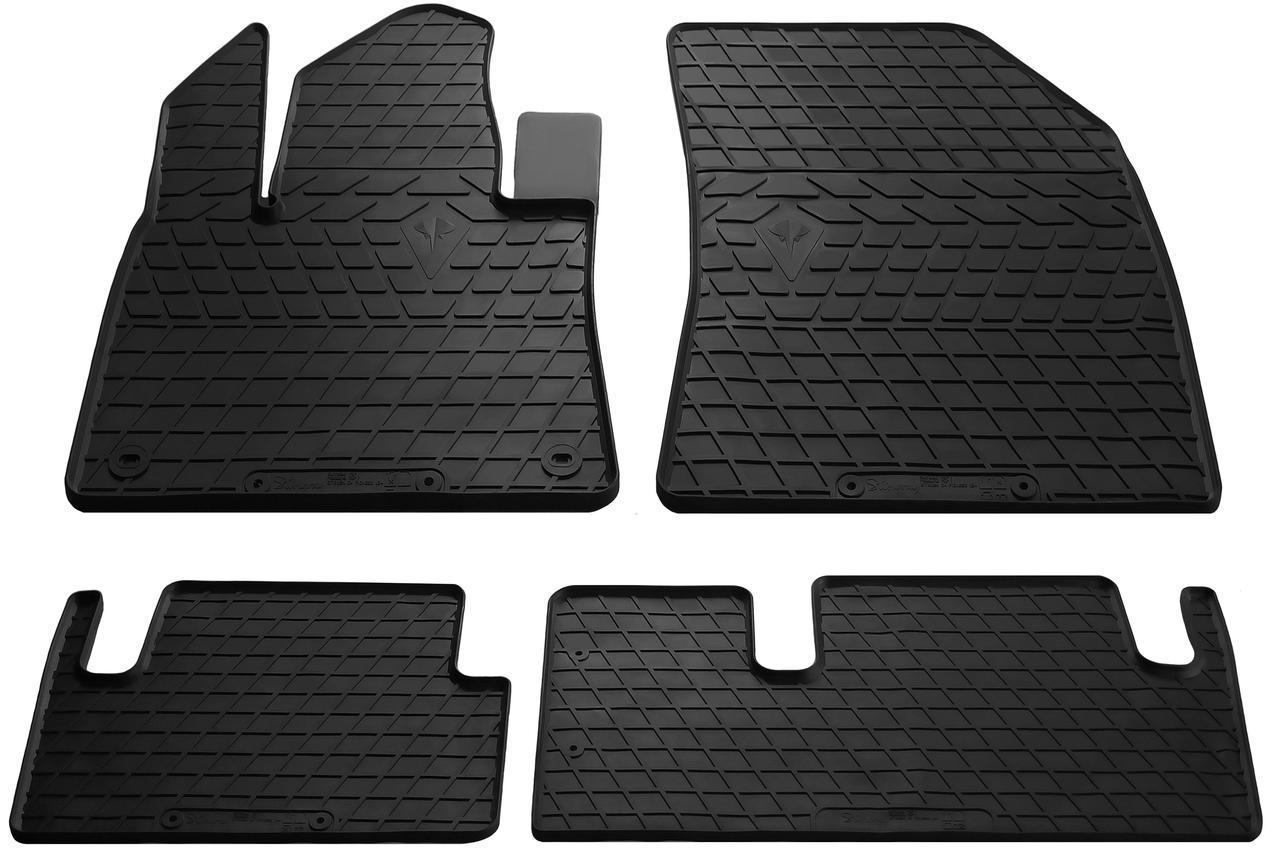 Коврики резиновые Stingray для Citroen C4 Picasso 13- design 2016 4 шт. (1003064)