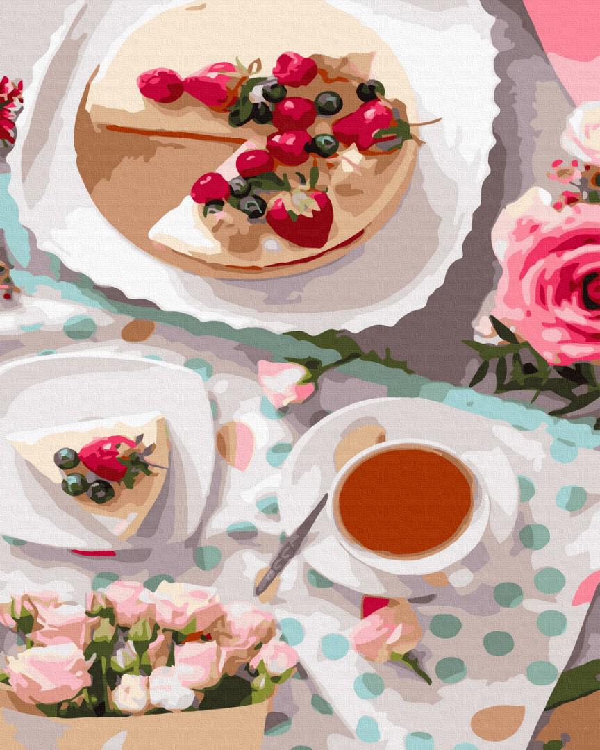 Картина по номерам Brushme Сладкий завтрак 40х50 см (GX41143) Картина по номерам Brushme Сладкий завтрак 40х50 см (GX41143)