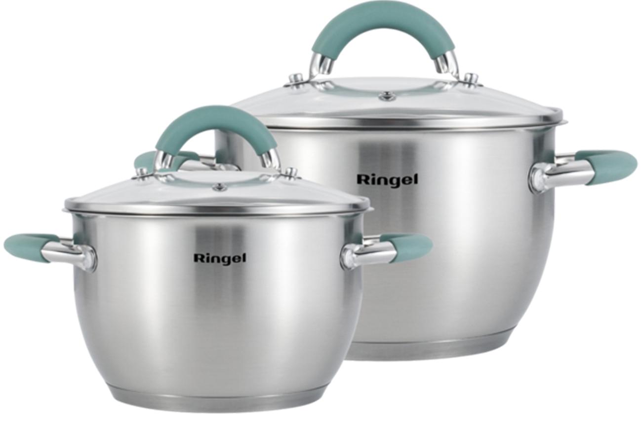 Набір каструль Ringel Herbal 4 предмети 2,6 л/3,6 л (RG-6011)