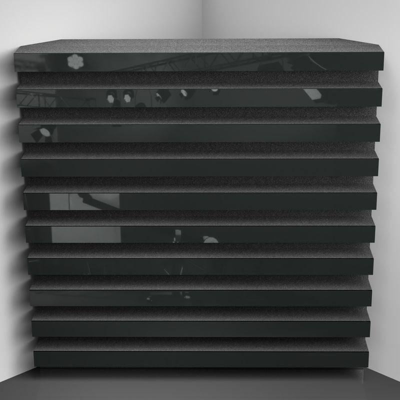 Бас ловушка Ecosound Comb Plastic 50х50 см 100 мм Черный (1760)