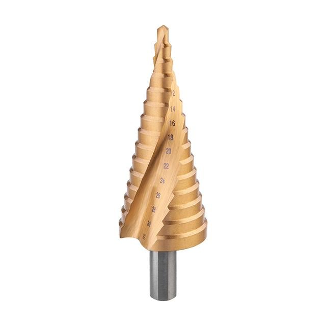 Свердло ступінчасте по металу спіральне 4-32 мм