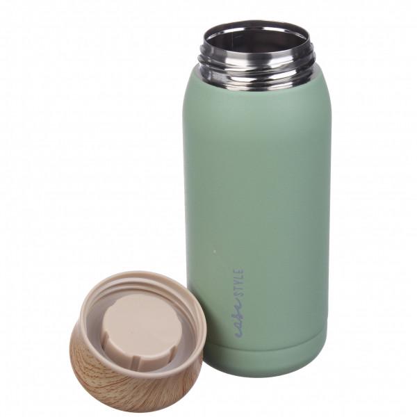 Термос туристический Case Style 611-048 330 мл Зеленый (562453) - фото 2