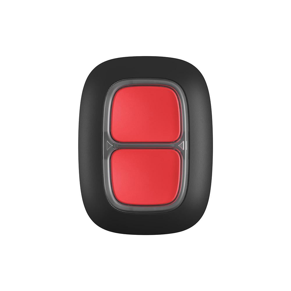 Кнопка экстренная беспроводная Ajax DoubleButton Black (17384)